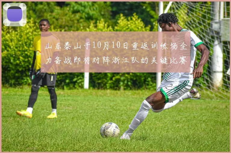 山东泰山于10月10日重返训练场全力备战即将对阵浙江队的关键比赛